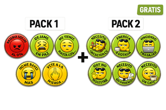 2 Packs Emojis GRATIS